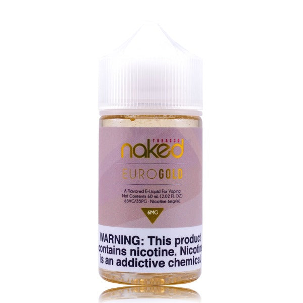 Naked 100 E-Liquid 60mL | PMTA Submitted (Freebase) | 6mg Euro Gold