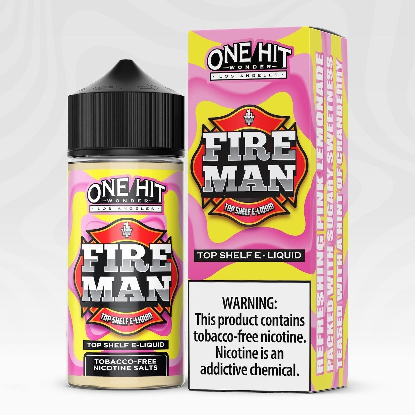 Fire Man by One Hit Wonder TFN Series E-Liquid 6mg | 100mL (Freebase) With Packaging