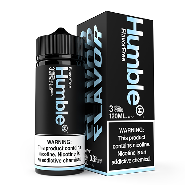 Humble TFN Series E-Liquid 0mg | 120mL (Freebase) Flavor Free with Packaging