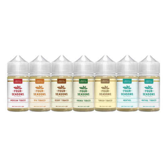 Four Seasons E-Liquid 60mL (Freebase) | 0mg Group Photo