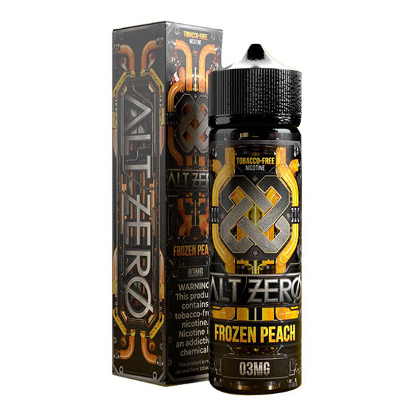 Alt Zero TFN Series E-Liquid 60mL (Freebase) | 3mg Frozen Peach with Packaging