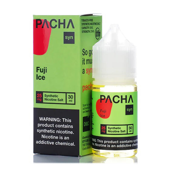 Pachamama TFN Salt Series E-Liquid 25mg | 30mL (Salt Nic) Fuji Ice with Packaging