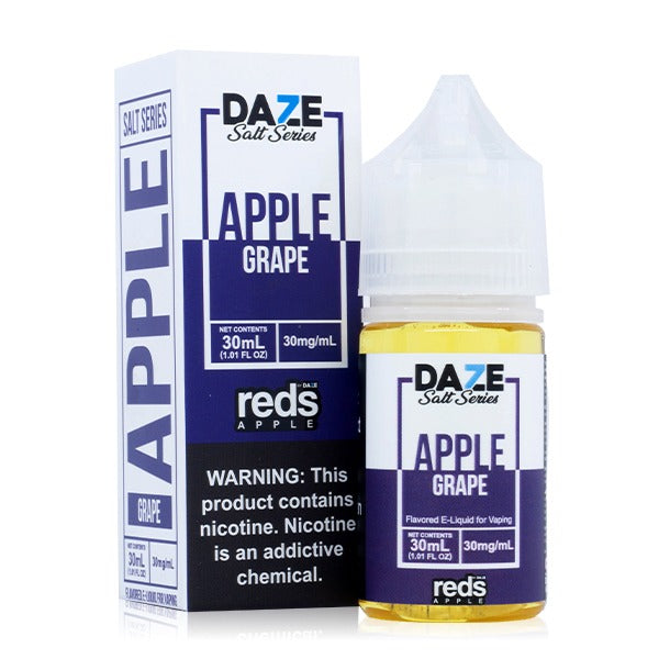 Reds Salt Series E-Liquid 30mL Salt Nic 30mg Grape  with Packaging