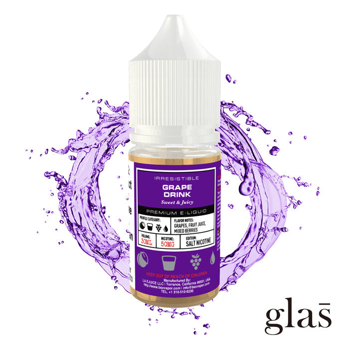 GLAS BSX TFN Salt Series E-Liquid 30mg | 30mL (Salt Nic) Grape Drink