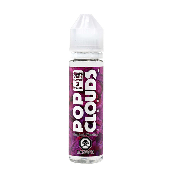 Pop Clouds TFN Series E-Liquid 120mL | 0mg Grape Bottle