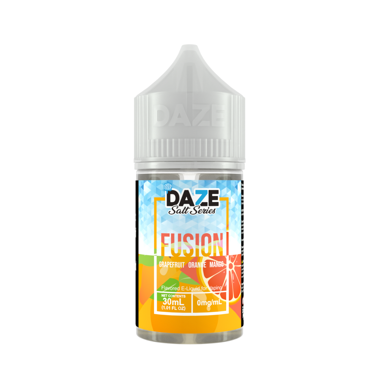 7Daze Fusion Salt Series E-Liquid 30mL (Salt Nic) | 30mg Grapefruit Orange Mango Iced