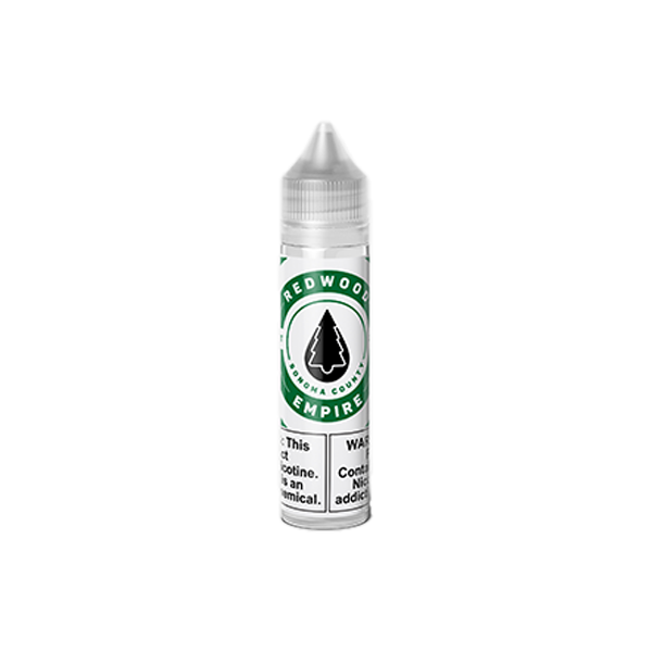 Redwood E-Liquid 60mL Green Glass Dark Green bottle