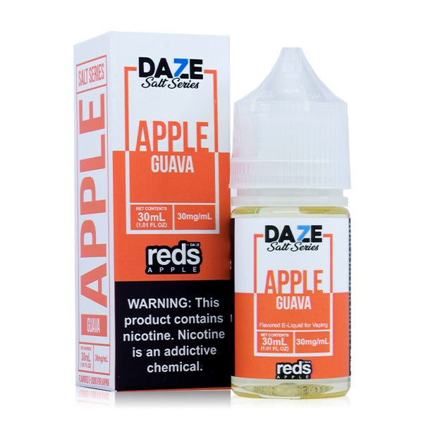 Reds Salt Series E-Liquid 30mL Salt Nic 30mg Guava with Packaging