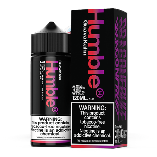 Humble TFN Series E-Liquid 0mg | 120mL (Freebase) Guava Khan with Packaging