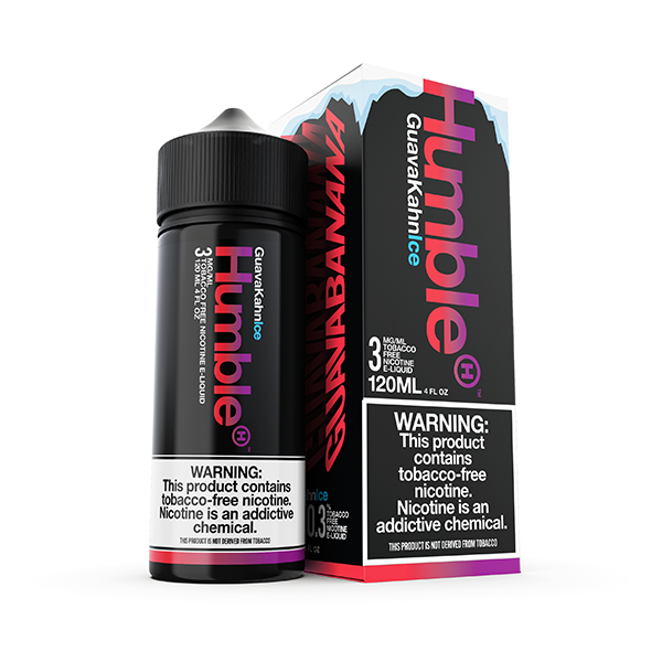 Humble TFN Series E-Liquid 0mg | 120mL (Freebase) Guava Khan Ice with Packaging