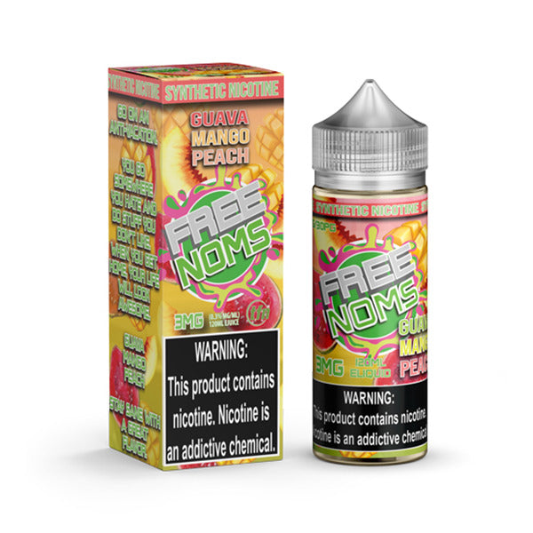 Guava Peach Mango Cream by Nomenon and Freenoms Series E-Liquid 0mg | 120mL (Freebase)