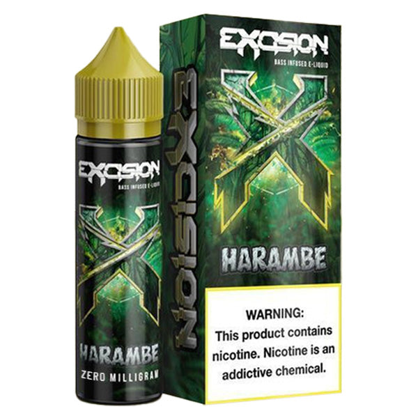 Excision Series E-Liquid 60mL (Freebase) Harambe with Packaging