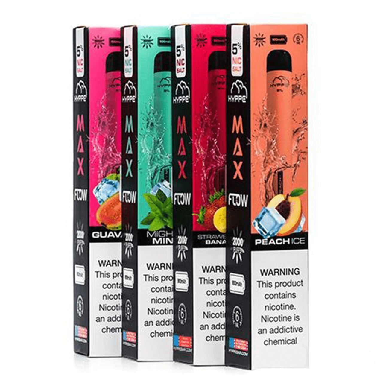 Hyppe Max Flow Disposable E-Cigs (Individual)