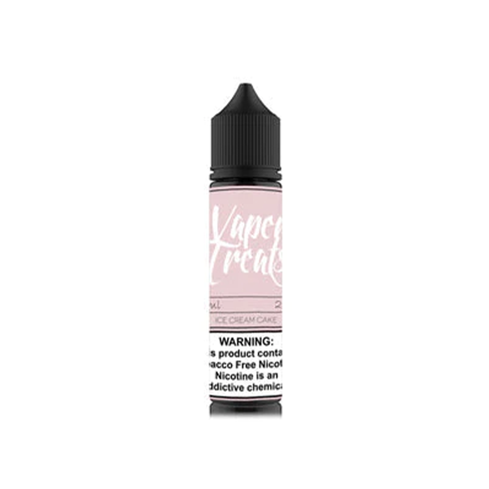 Vaper Treats Series E-Liquid 60mL | 0mg Ice Cream Cake Bottle