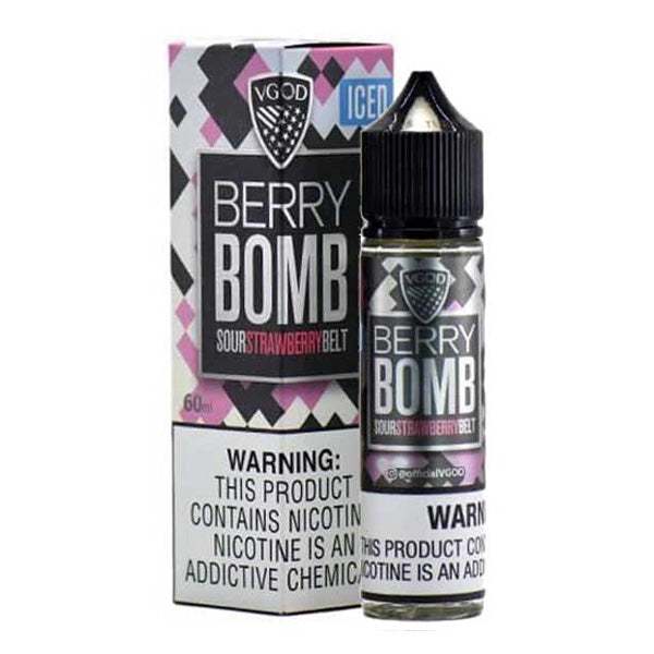 VGOD Series E-Liquid 60mL | 0mg Iced Berry Bomb with packaging