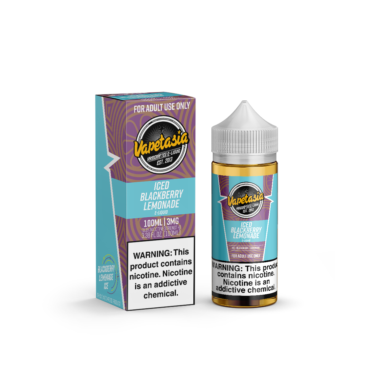 Vapetasia Series E-Liquid 100mL Iced Blackberry Lemonade