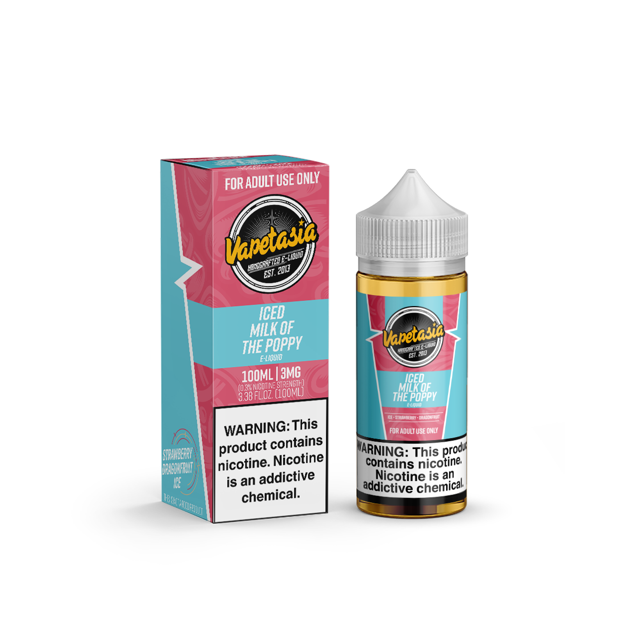 Vapetasia Series E-Liquid 100mL Iced Milk of the Poppy