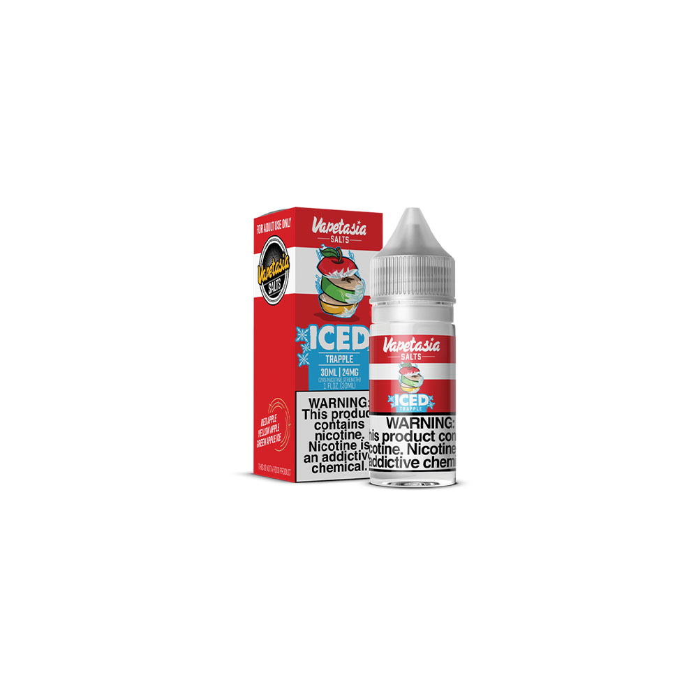 Vapetasia Salt Series E-Liquid 30mL | 24mg Iced Trapple