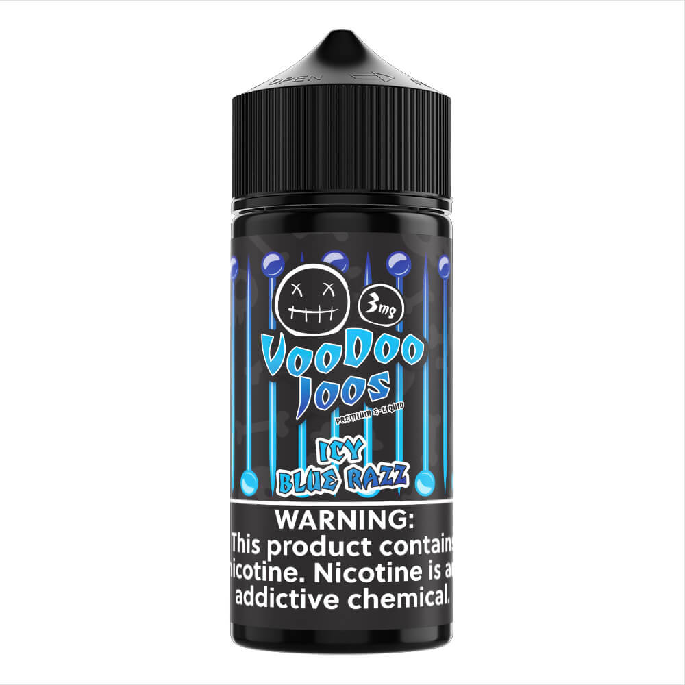 Voodoo Joos Series E-Liquid 100mL (Freebase) | 3mg Icy Blue Razz