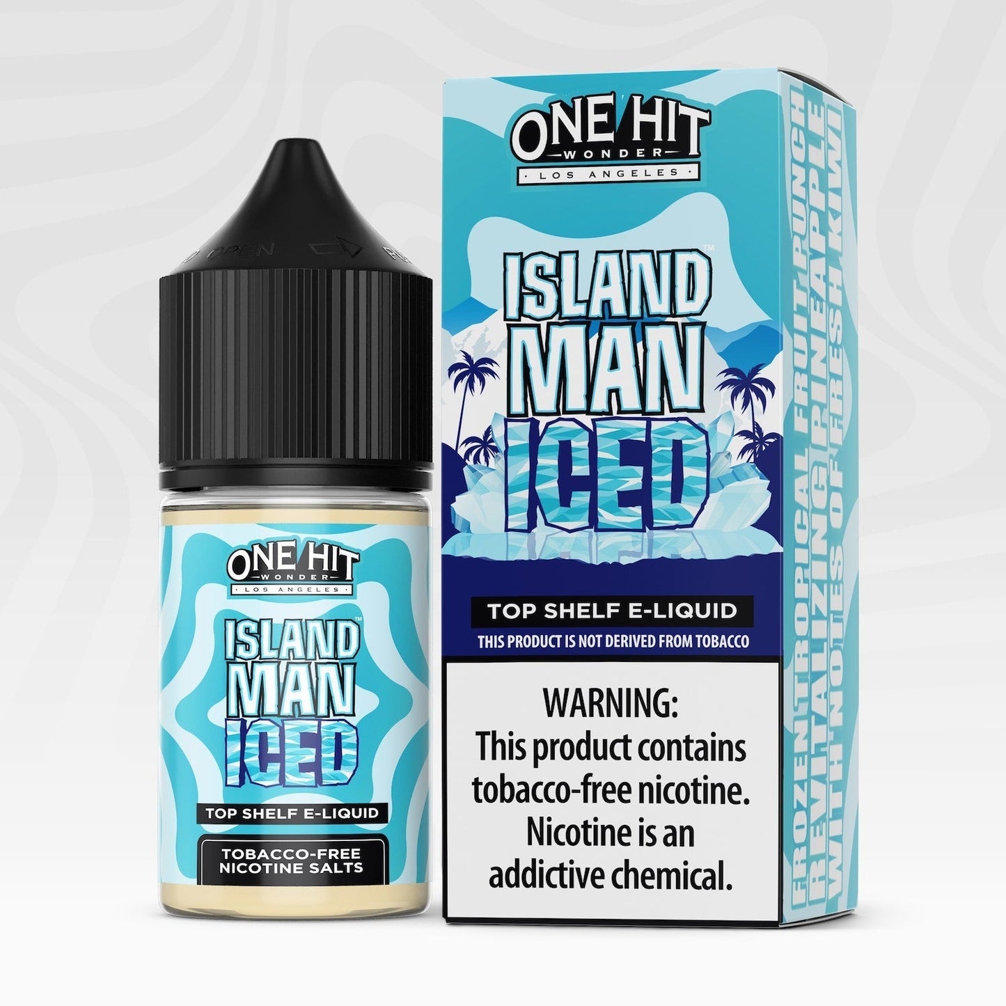 Island Man Iced by One Hit Wonder TFN Salt Series E-Liquid 25mg | 30mL (Salt Nic) With Packaging