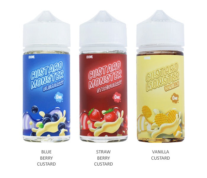 Jam Monster E-Liquid 100mL Group Photo