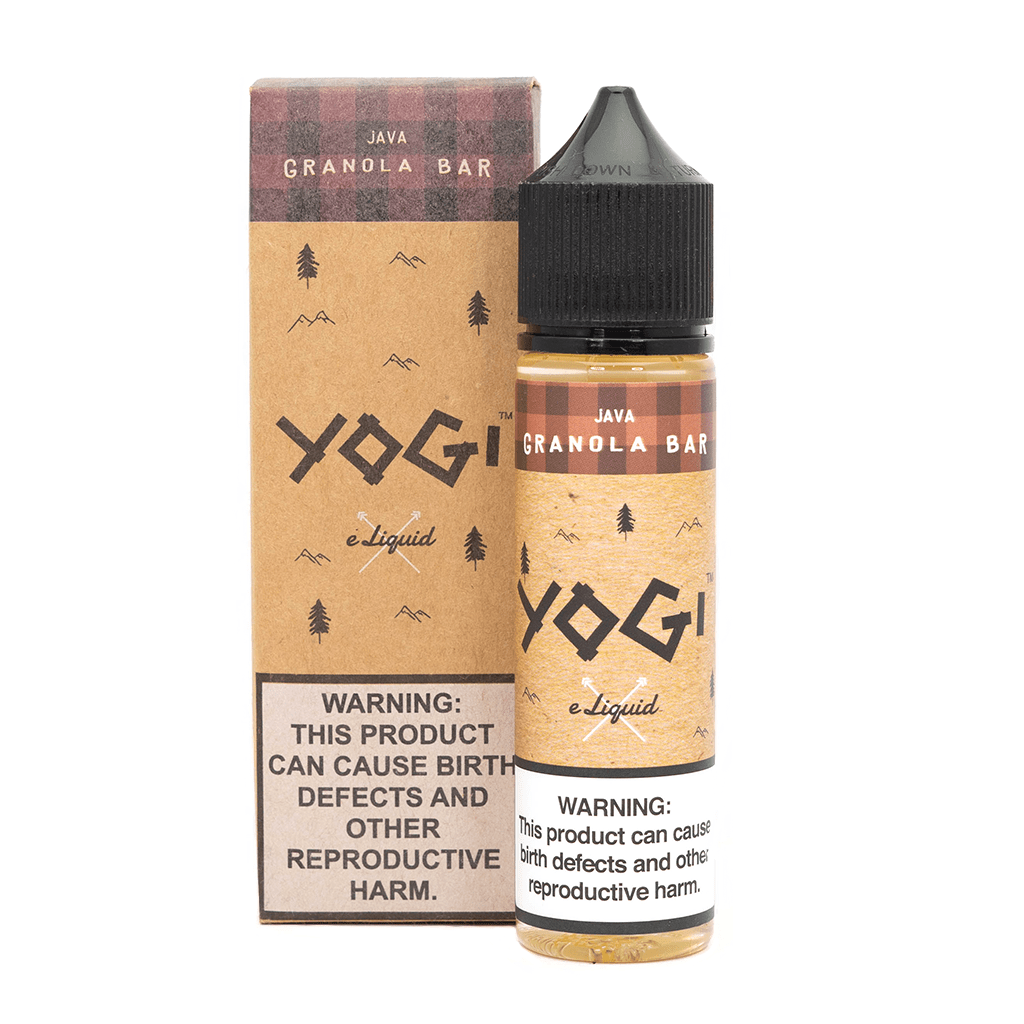 Yogi E-Liquid 60mL | 0mg (Original & Farms Series) Java with packaging