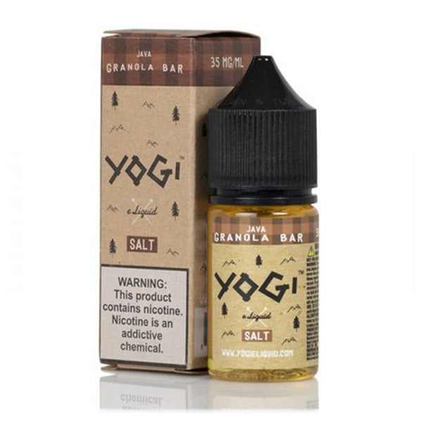 Yogi Salt Series E-Liquid 30mL | 35mg Java with Packaging