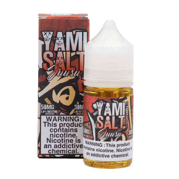 Yami Salt Series E-Liquid 30mL | 35mg Juusu with packaging