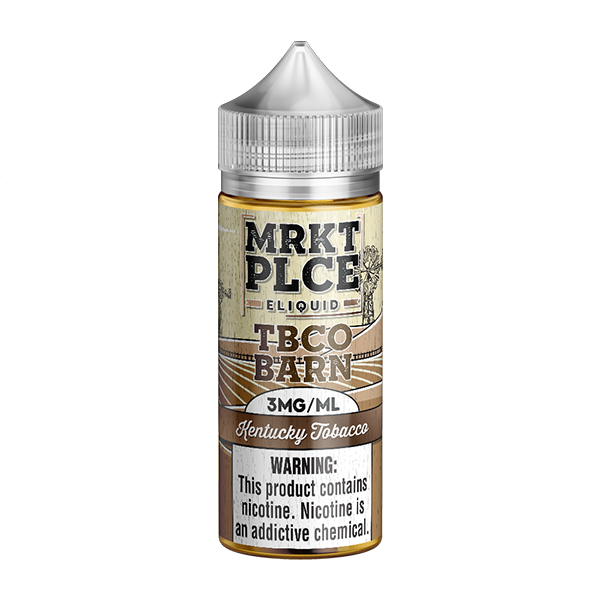 TBCO Barn by MRKT PLCE E-Liquid 12mg | 100mL (Freebase) Kentucky Tobacco