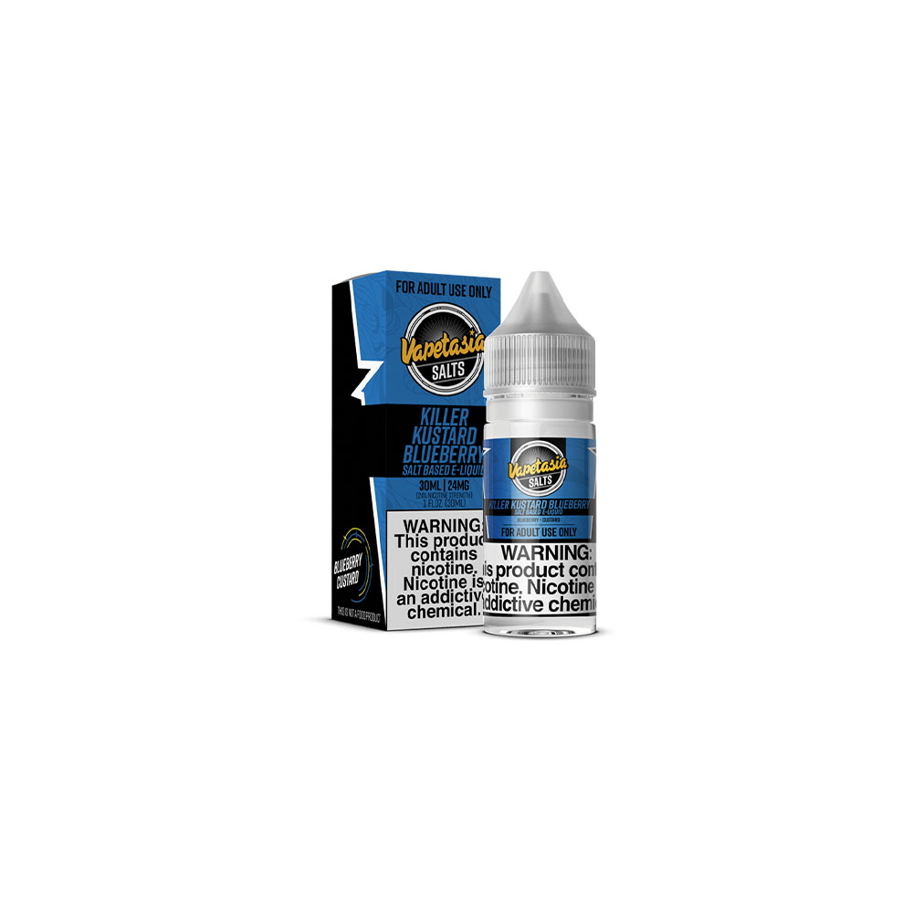 Vapetasia Salt Series E-Liquid 30mL | 24mg Killer Kustard Blueberry