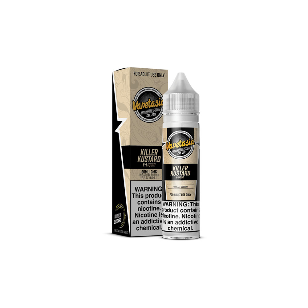 Vapetasia E-Liquid 60mL Killer Kustard with packaging