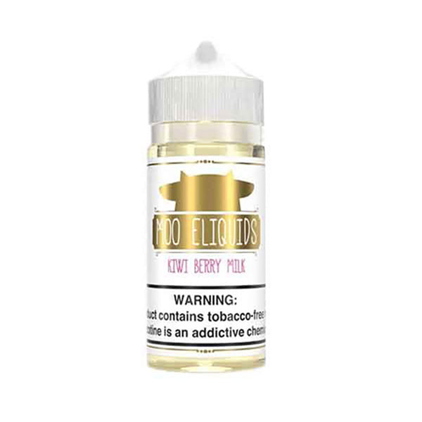 Moo TFN Series E-Liquid 100mL Kiwi Berr Milk Bottle