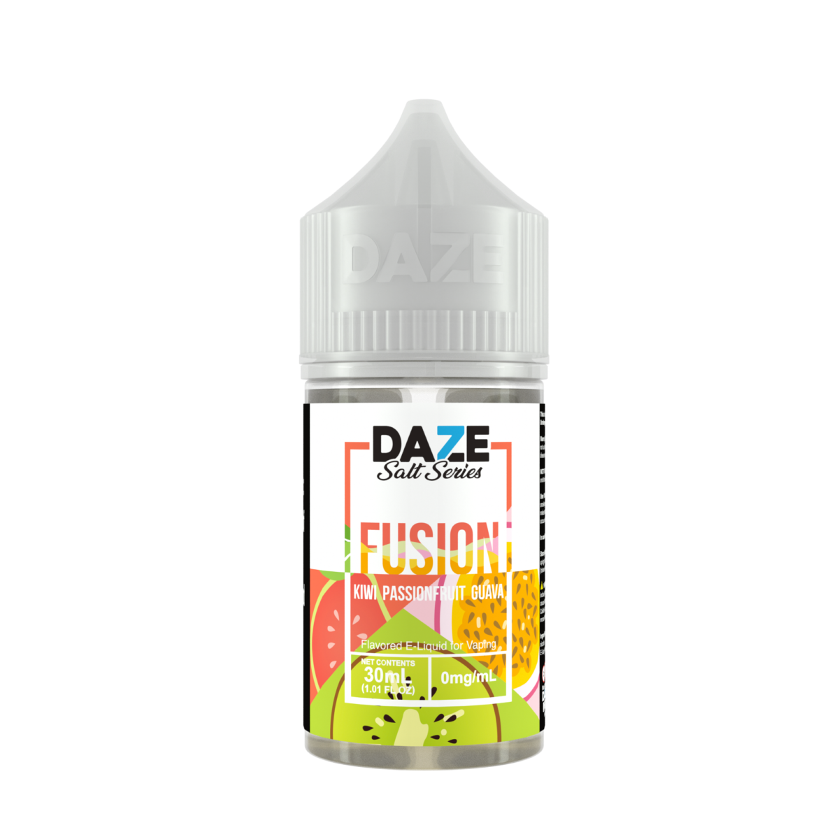 7Daze Fusion Salt Series E-Liquid 30mL (Salt Nic) | 30mg Kiwi Passionfruit Guava 