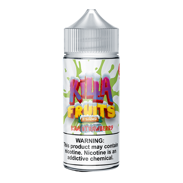 Killa Fruits Series E-Liquid 100mL (Freebase) | Kiwi Strawberry on Ice