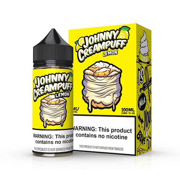 Tinted Brew Johnny Creampuff TFN Series E-Liquid 100mL | 6mg Lemon with packaging