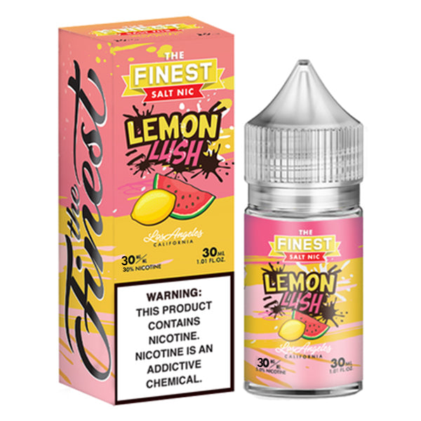 Finest Salt Series E-Liquid 30mL (Salt Nic) | 30mg Lemon Lush with packaging