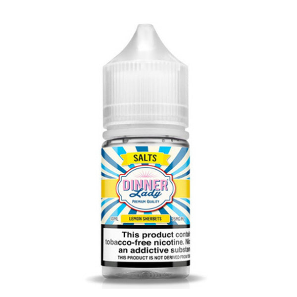 Dinner Lady TFN Salt Series E-Liquid 30mL Lemon Sherbets