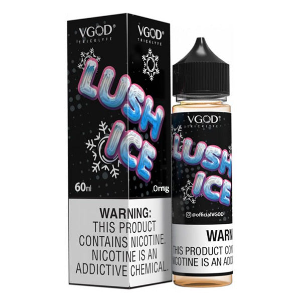 VGOD Series E-Liquid 60mL | 0mg Lush Ice with packaging