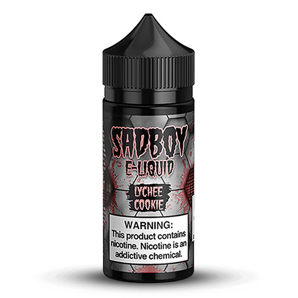 Sadboy Series E-Liquid 100mL | 0mg Lychee Cookie