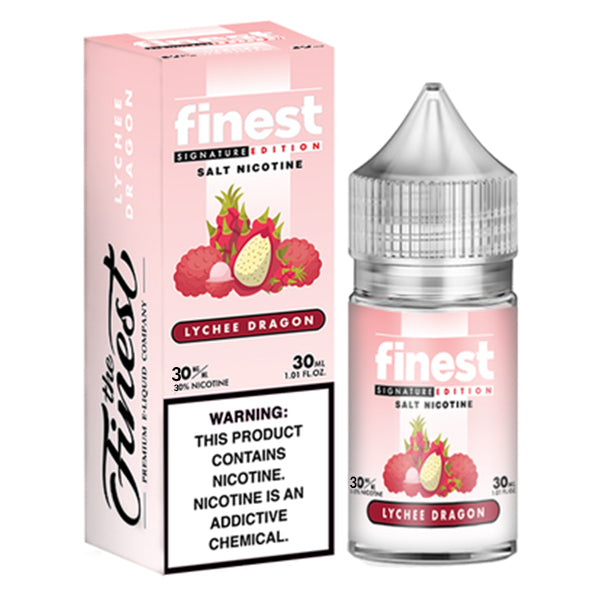 Finest Salt Series E-Liquid 30mL (Salt Nic) | 30mg Lychee Dragon with packaging