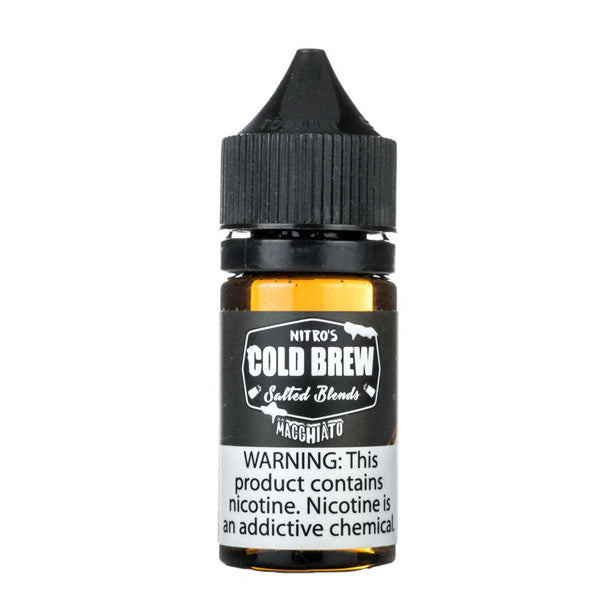 Macchiato by Nitro’s Cold Brew Salt Series E-Liquid 30mL (Salt Nic) | 25mg