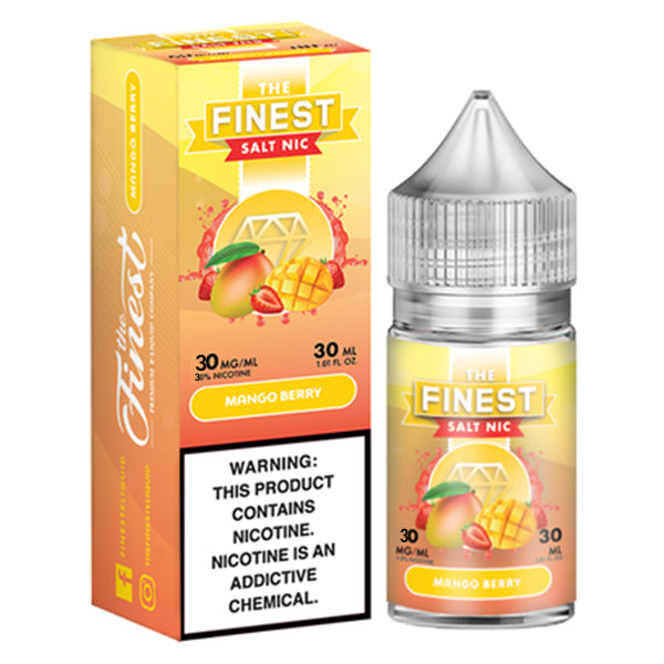 Finest Salt Series E-Liquid 30mL (Salt Nic) | 30mg Mango Berry with packaging