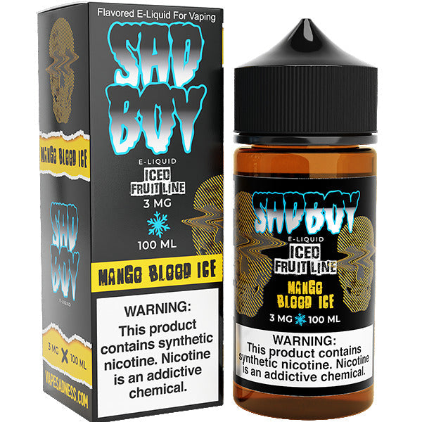 Sadboy Series E-Liquid 100mL | 0mg Mango Blood Ice