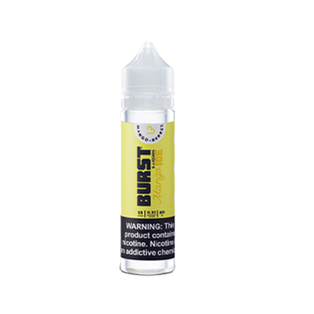 Burst Series E-Liquid 60mL (Freebase) | Mango Ice