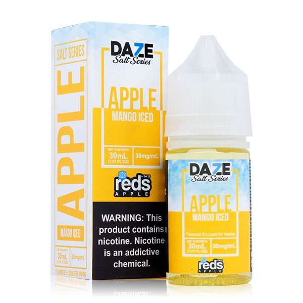 Reds Salt Series E-Liquid 30mL (Salt Nic) | 50mg Mango Iced with Packaging