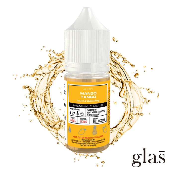 GLAS BSX TFN Salt Series E-Liquid 30mg | 30mL (Salt Nic) Mango Tango