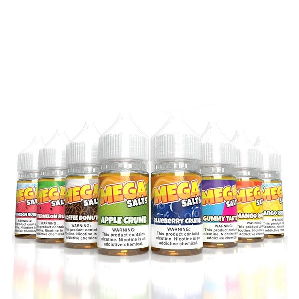 Mega E-Liquids Salt Series E-Liquid 30mL | 30mg Group Photo