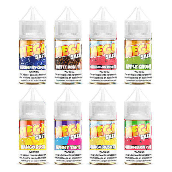 Mega E-Liquids Series x2-60mL | 0mg group photo