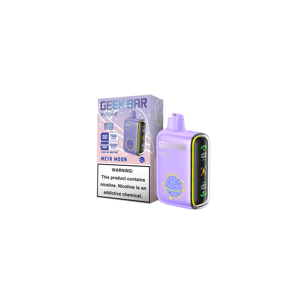 Geek Bar Pulse Disposable 15000 Puffs 16mL 50mg Meta Moon