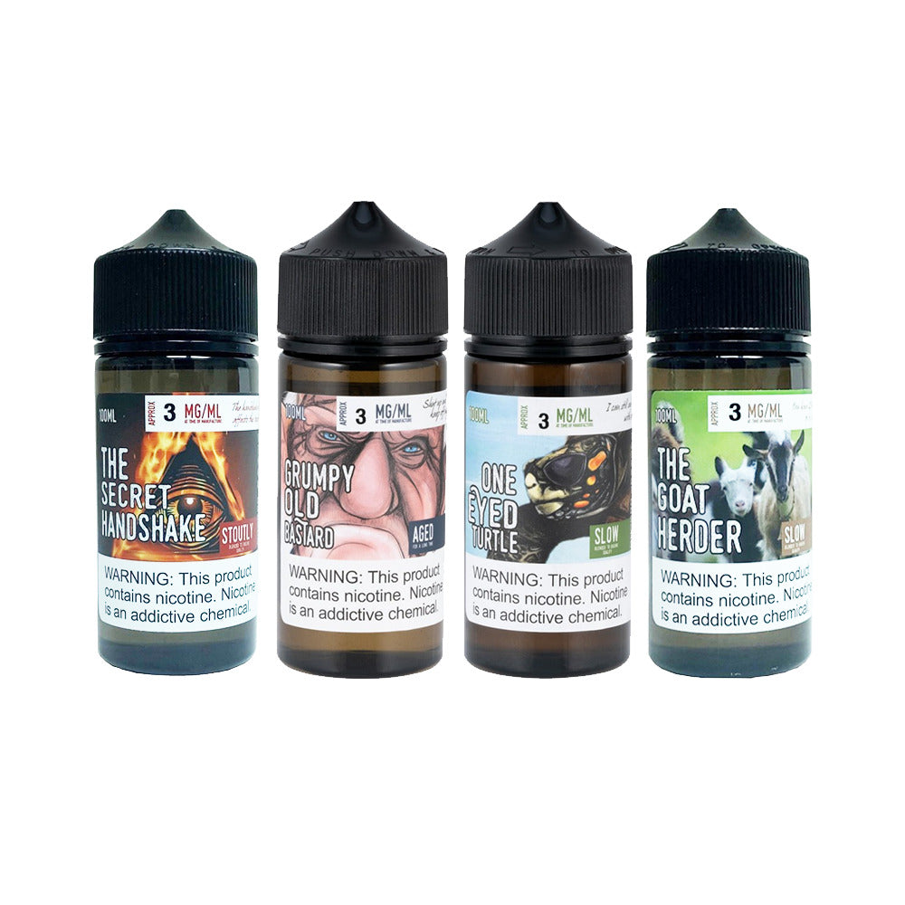 Micro Brew Vapor E-Liquid 100mL (Freebase) | 3mg Group Photo